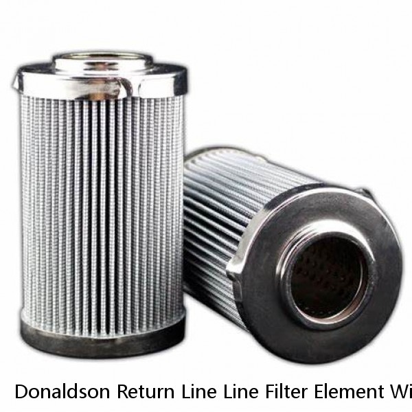 Donaldson Return Line Line Filter Element With Spring & O Ring Seal