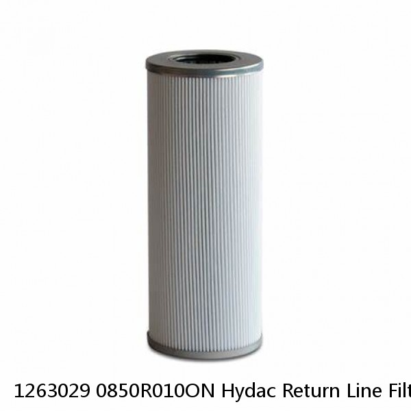 1263029 0850R010ON Hydac Return Line Filter Element