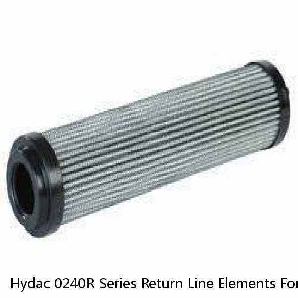 Hydac 0240R Series Return Line Elements For Hydraulic Return Line Filter