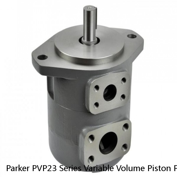 Parker PVP23 Series Variable Volume Piston Pumps Fast Response Times