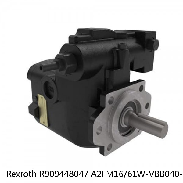 Rexroth R909448047 A2FM16/61W-VBB040-S Axial Piston Fixed Motor