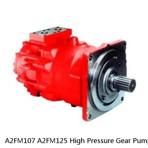 A2FM107 A2FM125 High Pressure Gear Pump , Fixed Axial Piston Motor