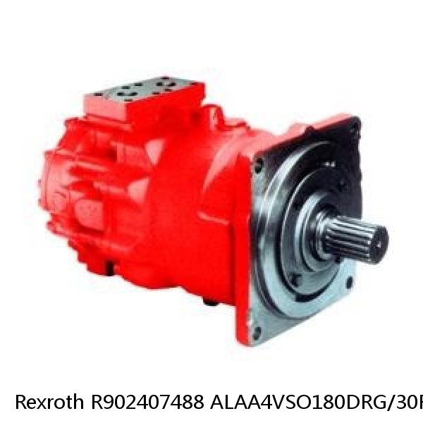 Rexroth R902407488 ALAA4VSO180DRG/30R-PSD63K78-SO859 Axial Piston Variable Pump