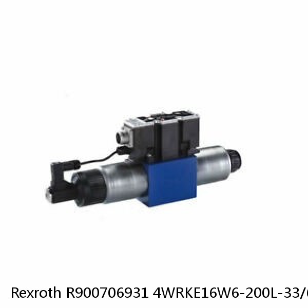 Rexroth R900706931 4WRKE16W6-200L-33/6EG24ETK31/A5D3M 4WRKE16W6-200L-3X