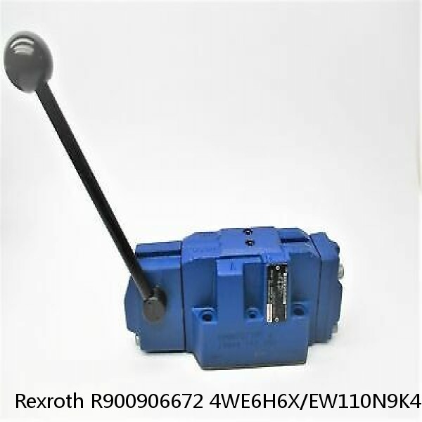 Rexroth R900906672 4WE6H6X/EW110N9K4 4WE6H61/EW110N9K4 Directional Spool Valve
