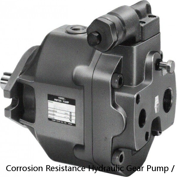 Corrosion Resistance Hydraulic Gear Pump / Double Vane Pump PV2R23 Series