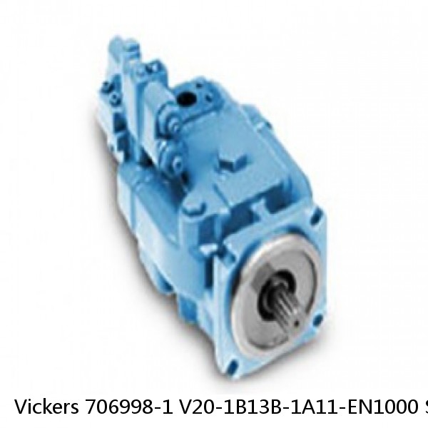 Vickers 706998-1 V20-1B13B-1A11-EN1000 Single Vane Pump