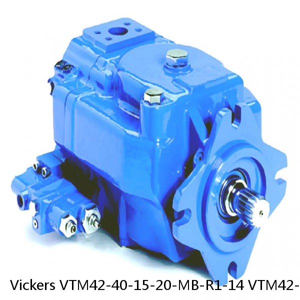 Vickers VTM42-40-15-20-MB-R1-14 VTM42-50-50-20-MJ-R1-14 VTM42-60-20-15-MF-R1-14