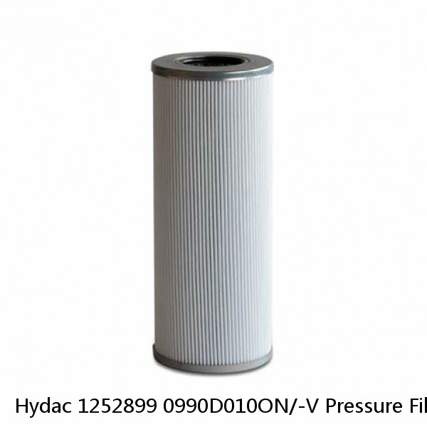 Hydac 1252899 0990D010ON/-V Pressure Filter Element #1 small image