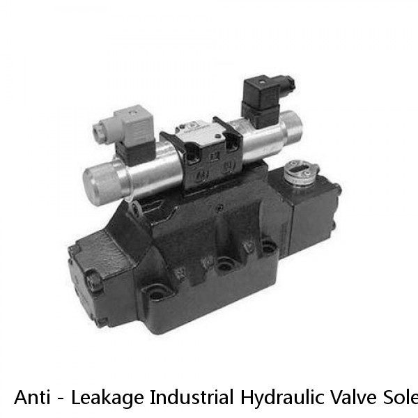 Anti - Leakage Industrial Hydraulic Valve Solenoid Operated Diectional Control