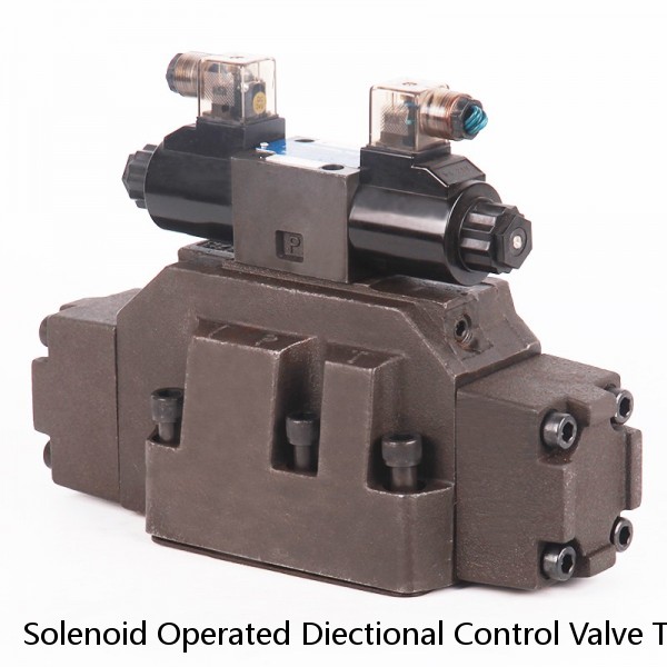 Solenoid Operated Diectional Control Valve Tokyo keiki DG4V-3 Series ISO9001 #1 small image
