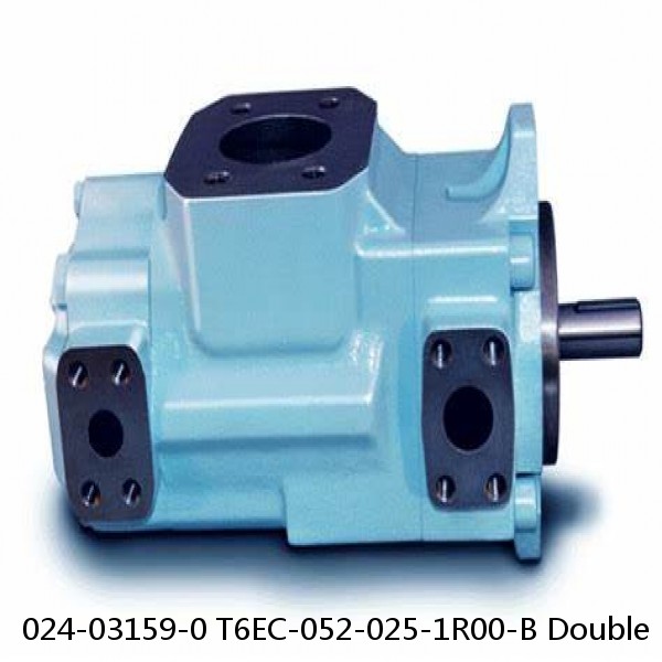 024-03159-0 T6EC-052-025-1R00-B Double Hydraulic Vane Pump #1 small image