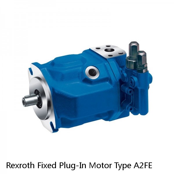 Rexroth Fixed Plug-In Motor Type A2FE #1 small image