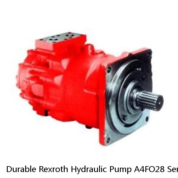 Durable Rexroth Hydraulic Pump A4FO28 Series With Through Drive #1 small image