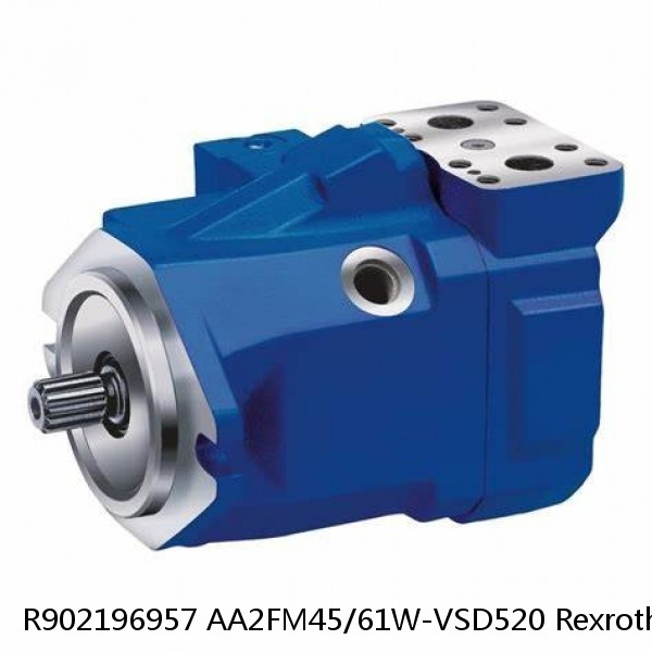 R902196957 AA2FM45/61W-VSD520 Rexroth Type A2FM45 Axial Piston Fixed Motor #1 small image