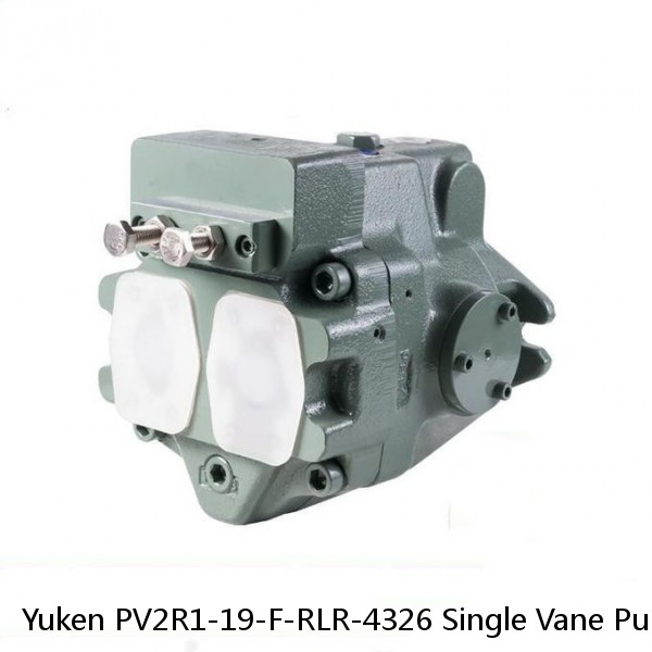 Yuken PV2R1-19-F-RLR-4326 Single Vane Pump #1 small image