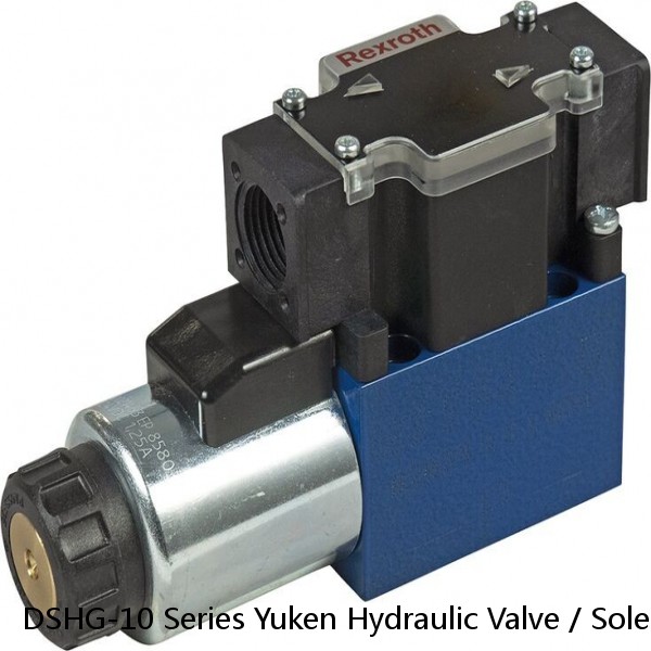 DSHG-10 Series Yuken Hydraulic Valve / Solenoid Valve High Flow #1 small image