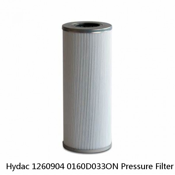 Hydac 1260904 0160D033ON Pressure Filter Element #1 image