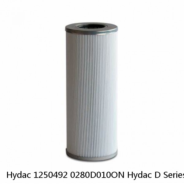 Hydac 1250492 0280D010ON Hydac D Series Pressure Filter Elements #1 image