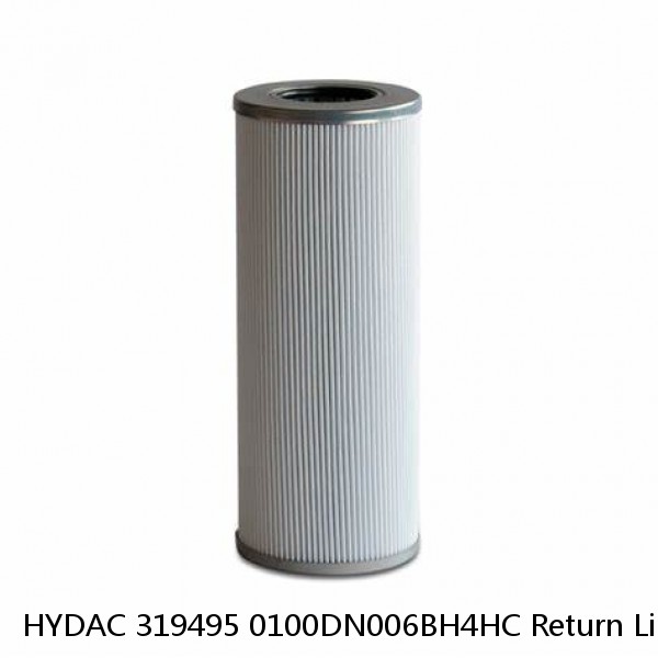 HYDAC 319495 0100DN006BH4HC Return Line Element #1 image