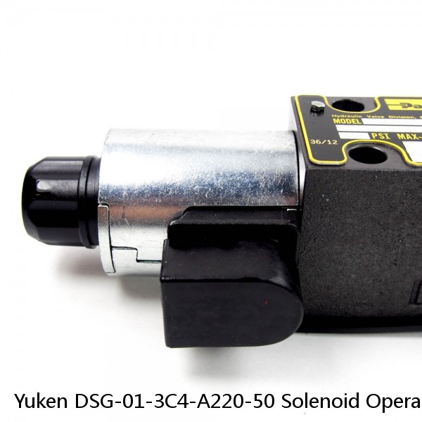 Yuken DSG-01-3C4-A220-50 Solenoid Operated Directional Valves #1 image
