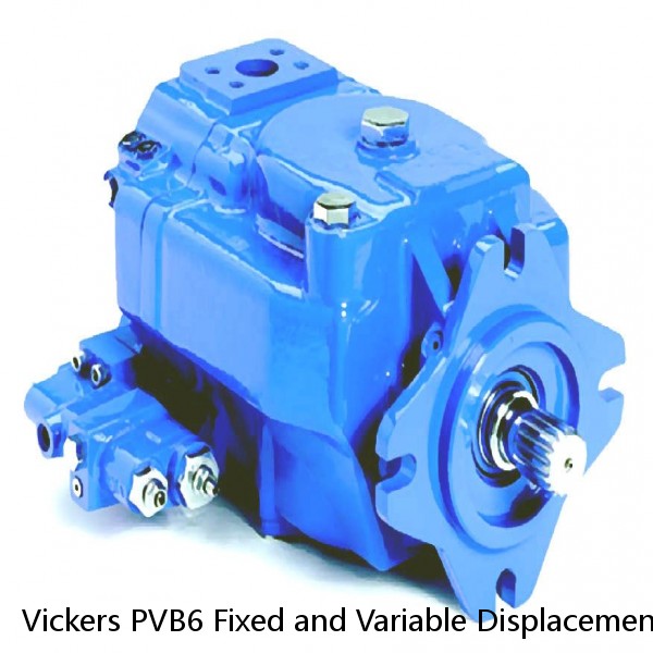 Vickers PVB6 Fixed and Variable Displacement Pump #1 image