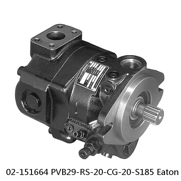 02-151664 PVB29-RS-20-CG-20-S185 Eaton Vickers Axial Piston Pumps #1 image